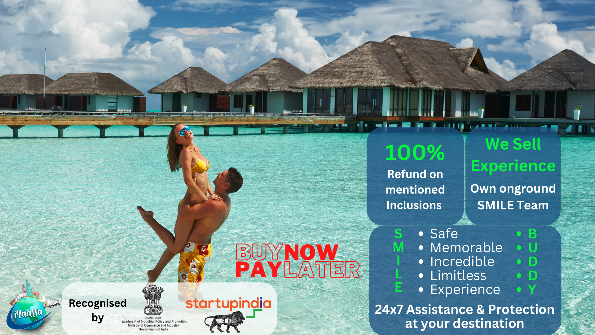 Mr. Mohit |2N Maafushi + 1N Private  | Half Board | 3N 4D | 727509